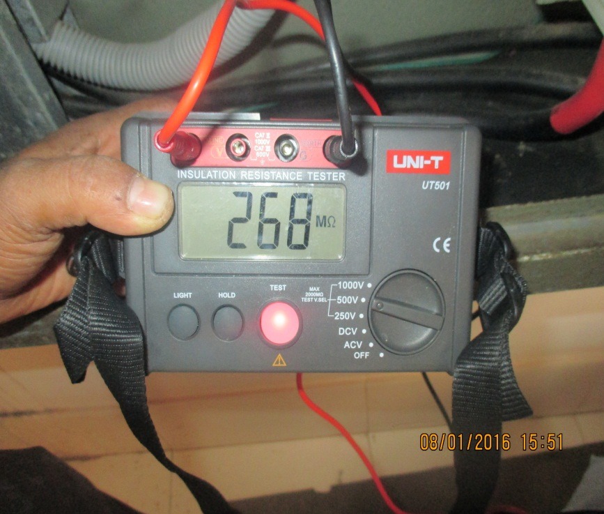 Cable Insulation Resistance Test Bangladesh >>VEC 2022